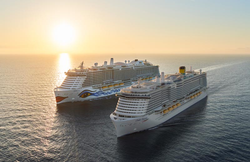 AIDA Cruises and Costa Crociere