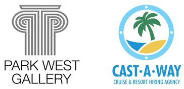 Park West Gallery and Cast-A-Way logos