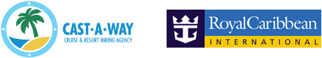 Royal Caribbean and Cast-A-Way logos